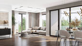 Innenraumvisualisierung - 3 Zimmer Etagenwohnung in Mannheim