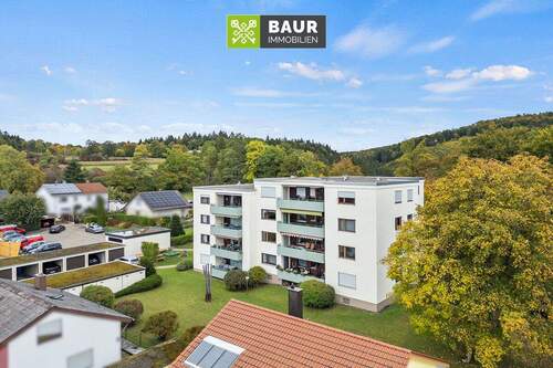 Luftaufnahme - Etagenwohnung mit 101,00 m² in Gammertingen zum Kaufen