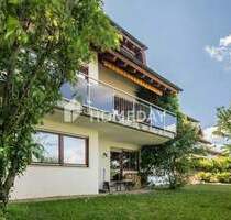 Viel Platz & Komfort: stilvolles Haus mit Einliegerbereich, Kamin, Garten, Terrasse & 2 Balkonen - Lichtenwald Hegenlohe