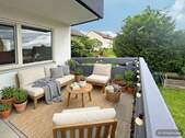 Großer Balkon für gemütliche Abende (Visualisierung) - 