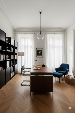 Büro mit Balkon - 