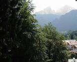 Blick vom Balkon auf Watzmann - 4 Zimmer Etagenwohnung zum Kaufen in Berchtesgaden