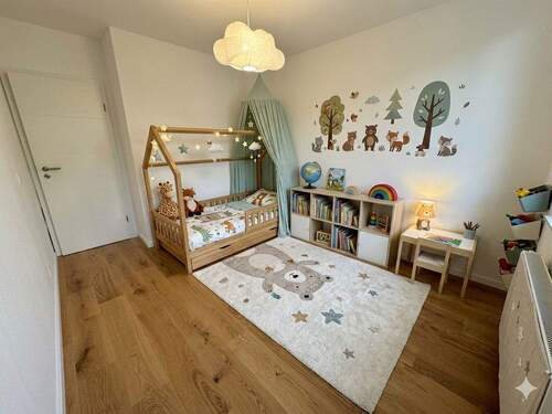 Kinder/Bürozimmer visualisiert - 