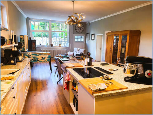 Koch-Ess und Wohnbereich Hinterhaus EG links - 