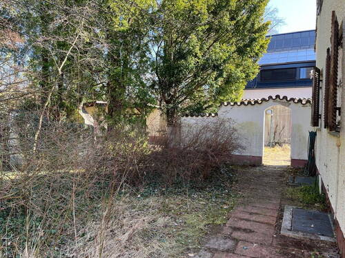 Rückansicht des Hauses - 