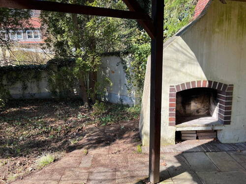 Feuerstelle im Garten - 