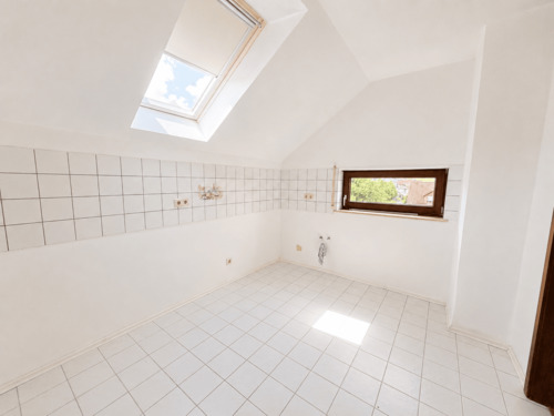 Separate Küche mit Tageslicht - Etagenwohnung mit 115,00 m&sup2; in Abtsteinach zum Kaufen