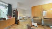 Blick vom Wohnzimmer zum Essbereich - 