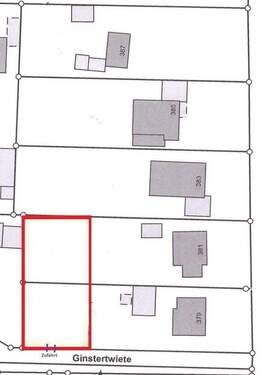 Flurplan - Grundstück zum Kaufen in Quickborn