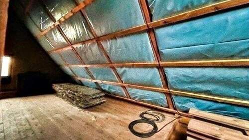 Dachboden - gedämmt - 