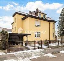 Stilvolles Zweifamilienhaus mit Vollkeller, Gartenidylle und vielseitigen Nutzungsmöglichkeiten - Dresden Naußlitz