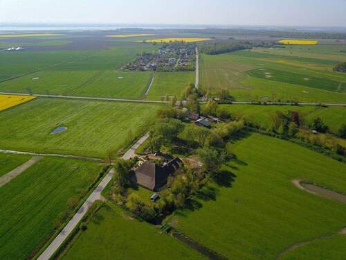 Haubarg von oben - Etagenwohnung mit 109,00 m&sup2; in Tönning zum Kaufen