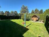 Garten mit Sauna - 