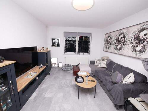 Wohnzimmer - 2 Zimmer Etagenwohnung zur Miete in Gelsenkirchen