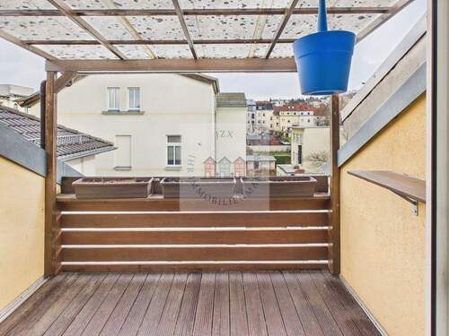 Balkon - 4 Zimmer Etagenwohnung in Gera