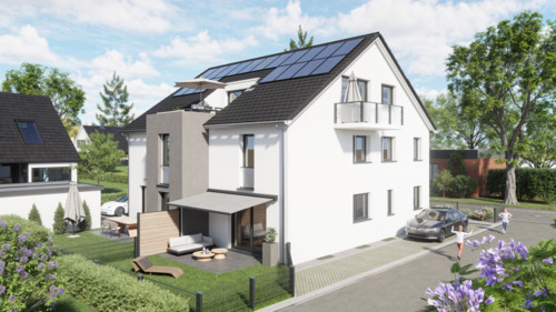 "Haus in Haus" mitten in Erding - Baubeginn ist erfolgt! Ihr Heim für die Familie, 'Haus im Haus' in ErdingKlettham, KfW 40 Bauweise