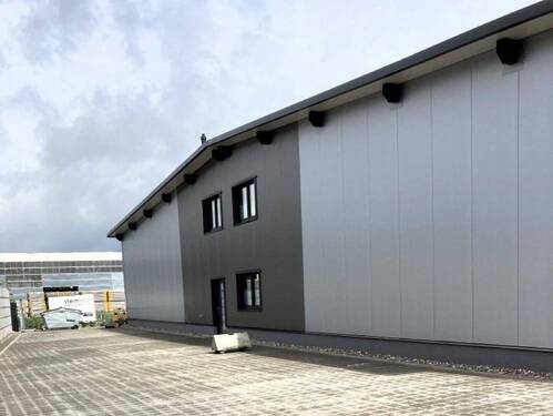 Halle - Seitenansicht - 