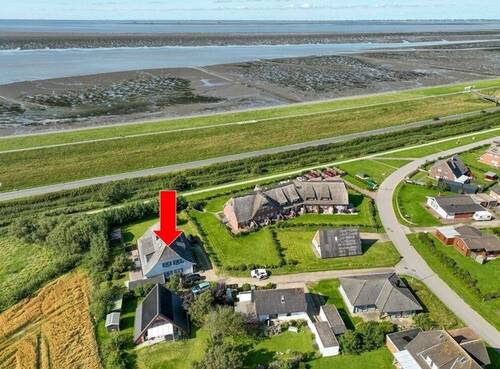 Luftbild - 4 Zimmer Doppelhaushälfte zum Kaufen in Nordstrand