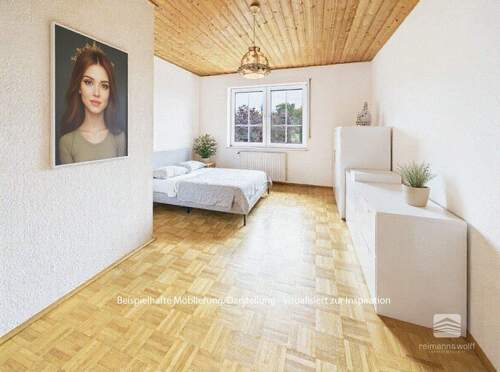 Schlafzimmer 2/3 (KI) - 