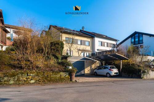 Außenansicht - 8 Zimmer Doppelhaushälfte zum Kaufen in Oberstenfeld