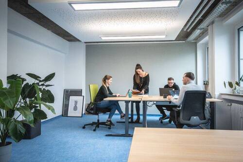 Teambüro (2 - 3 Personen) - Karibik-Feeling im Bochumer Zentrum: Teambüro 2-3 Pers, flexibel