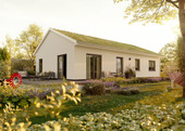 Bungalow-100_1 - Bungalow mit Gründach. - 376.350,00&nbsp;EUR Kaufpreis, ca.&nbsp; 102,00&nbsp;m&sup2;&nbsp;Wohnfl&auml;che