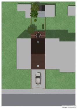 Lageplan des Grundstücks - 
