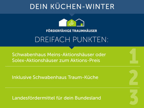 Schwabenhaus Küchen-Winter - 