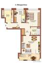 Wohnungsgrundriss - 
