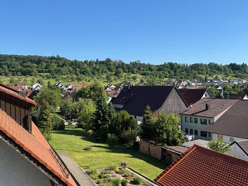 Ausblick vom Dachgeschoss - 'Moderne Häuser die Herzen gewinnen' Attraktive DHH in Heimsheim
