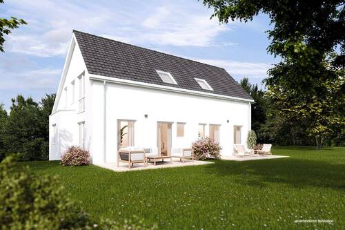 Ansicht - 5 Zimmer Doppelhaushälfte in Nürtingen / Neckarhausen