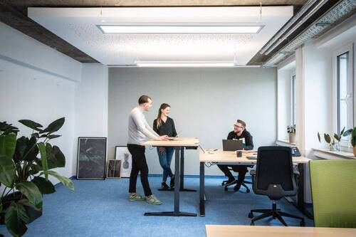Teambüro (8 Personen) - Karibik-Stil im Bochumer Zentrum: Teambüro (8 Pers.), flexibel inkl. NK