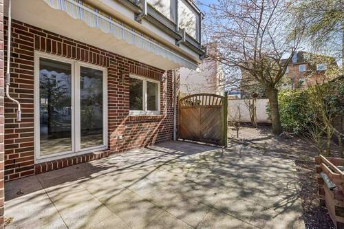 Terrasse - Bild 1 - 2 Zimmer Etagenwohnung zum Kaufen in Elmshorn