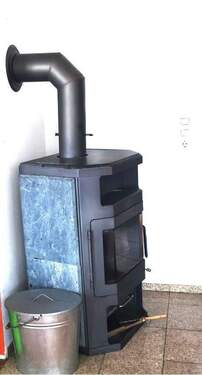 Holzofen - 4 Zimmer Doppelhaushälfte in Böhming