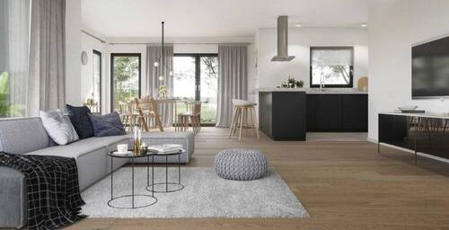 Wohnzimmer - 4 Zimmer Einfamilienhaus zum Kaufen in Witzenhausen