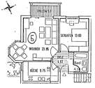 Wohnungsgrundriß - 