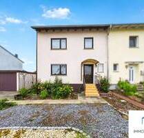Attraktive Doppelhaushälfte mit Garten, Balkon, Terrasse & Garage in ruhiger Lage - nähe Mainz - Lörzweiler