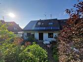 Haus - Blick von oben Treppe Haus komplettansicht. - 5 Zimmer Mehrfamilienhaus, Wohnhaus zum Kaufen in Konz