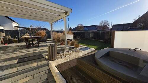 Terrasse mit Hot Tub - 