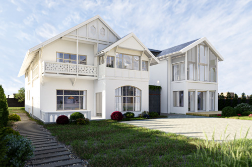 Außenansicht - 4 Zimmer Etagenwohnung zum Kaufen in Lübeck