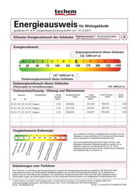 Energieausweis - 