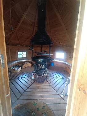 Gartenhaus innen - 