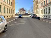 Blick zur Straße - 