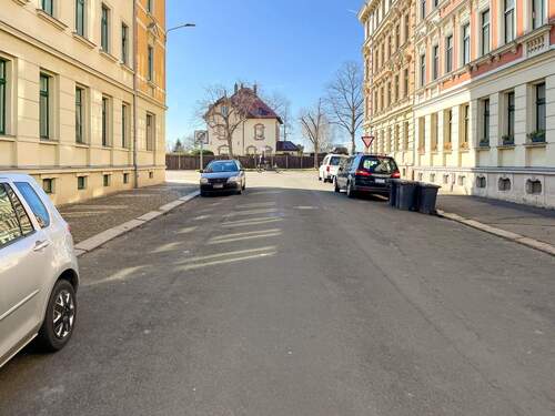 Blick zur Straße - 