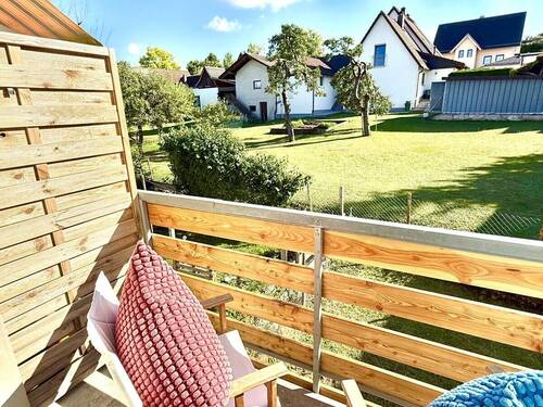 Der Blick von Ihrem Balkon - 