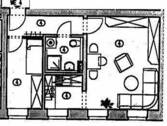 Grundriss - 2 Zimmer Etagenwohnung zum Kaufen in Chemnitz