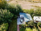 Luftaufnahme Gartenhaus - 