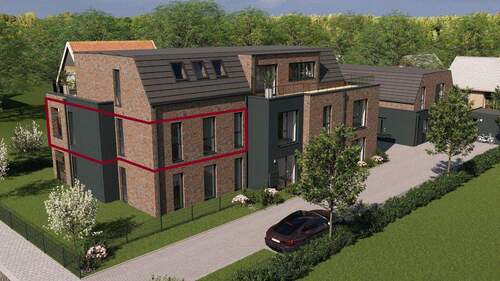 Wohnung 3 im OG - Obergeschosswohnung mit Balkon (WHG 3)