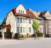 gr. Doppelhaushälfte mit Nebengelass und idyllischem Garten in Raguhn-Jeßnitz OT Jeßnitz - ideal als Zweifamilienhaus -