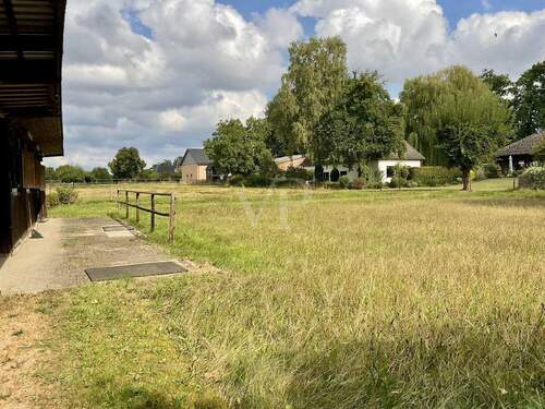 Blick vom Stall - 